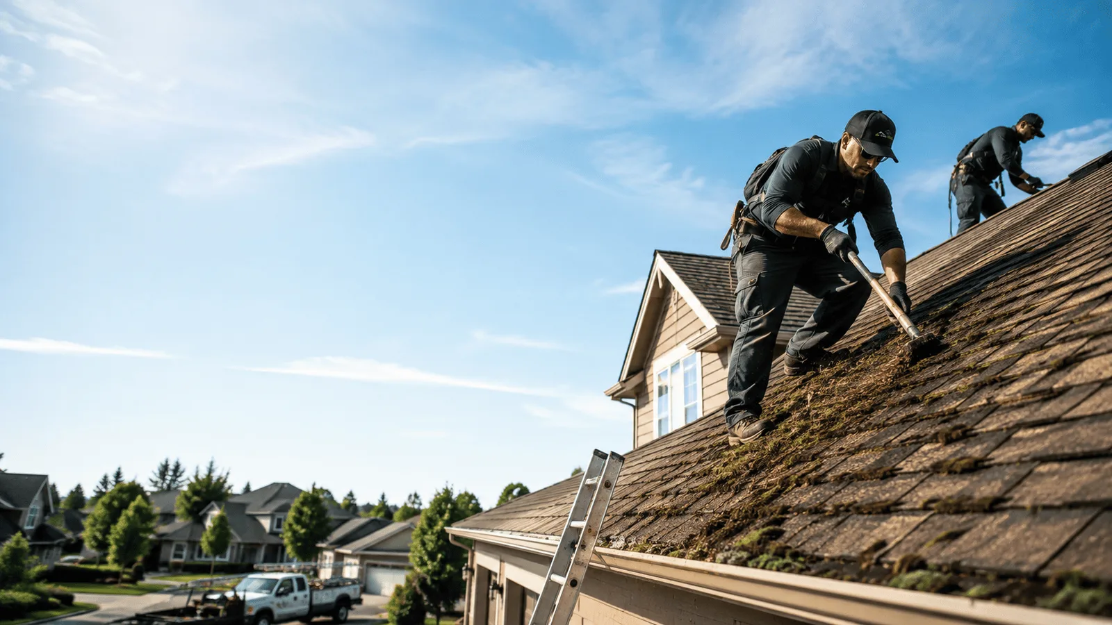 Roof Moss Removal in Ashburn, VA near me